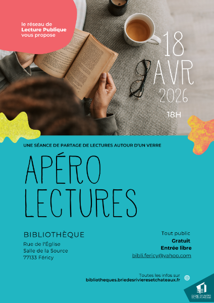 Couverture de Apéro Lectures à Féricy